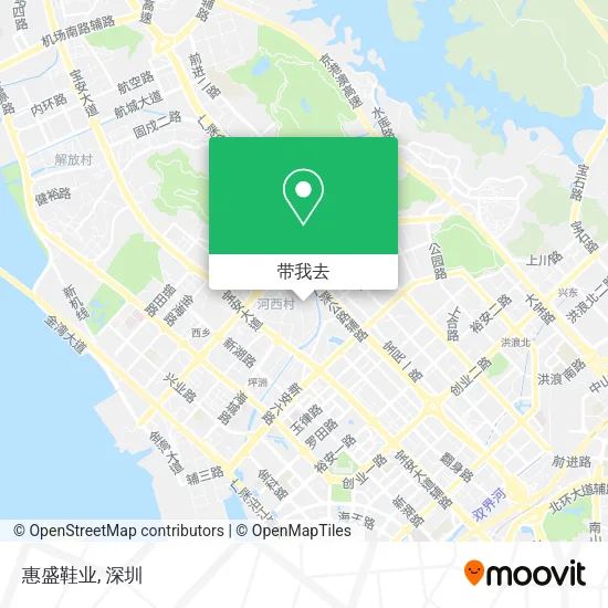 惠盛鞋业地图