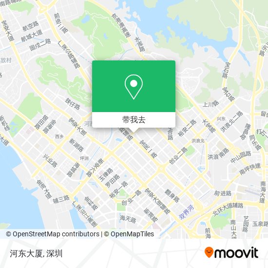 河东大厦地图