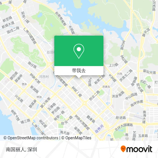 南国丽人地图
