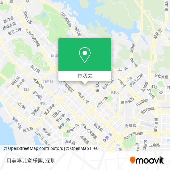 贝美嘉儿童乐园地图