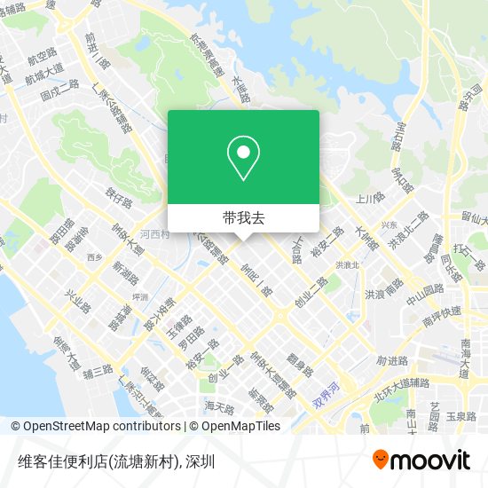 维客佳便利店(流塘新村)地图