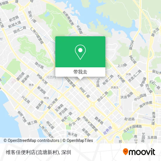 维客佳便利店(流塘新村)地图