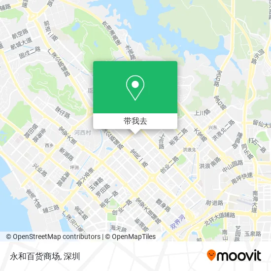 永和百货商场地图