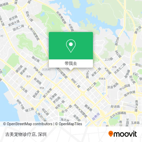 吉美宠物诊疗店地图