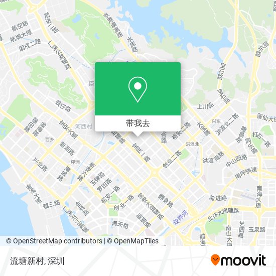 流塘新村地图