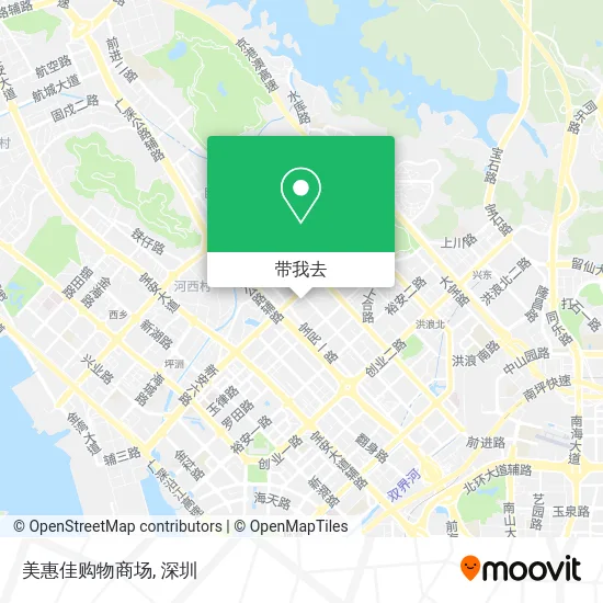 美惠佳购物商场地图