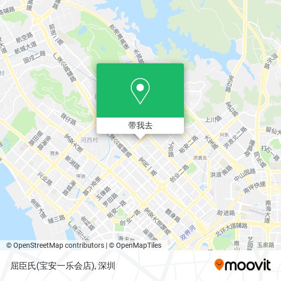 屈臣氏(宝安一乐会店)地图