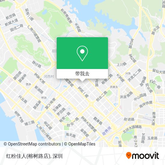 红粉佳人(榕树路店)地图