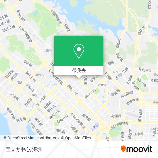 宝立方中心地图