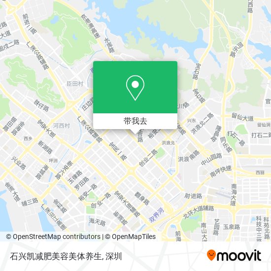 石兴凯减肥美容美体养生地图