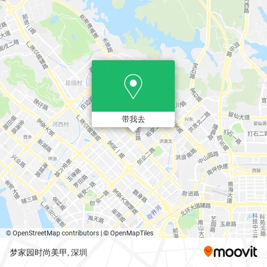 梦家园时尚美甲地图