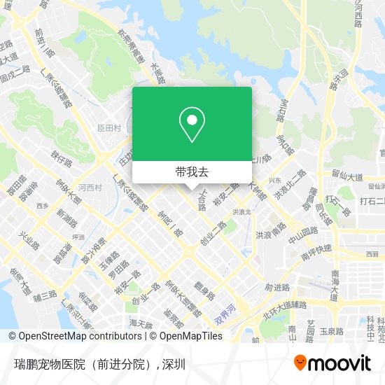 瑞鹏宠物医院（前进分院）地图