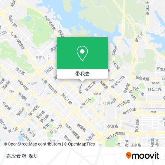 嘉应食府地图