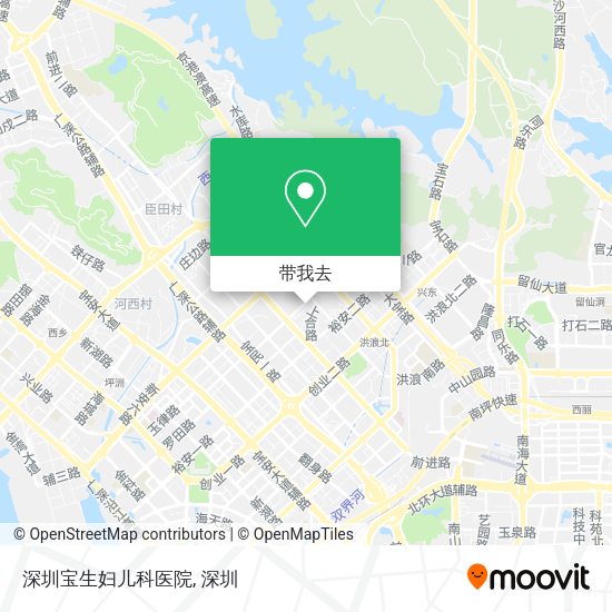 深圳宝生妇儿科医院地图