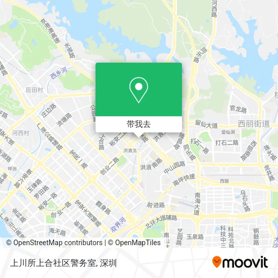 上川所上合社区警务室地图