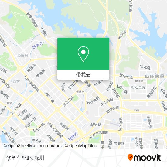 修单车配匙地图