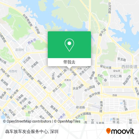 骉车族车友会服务中心地图