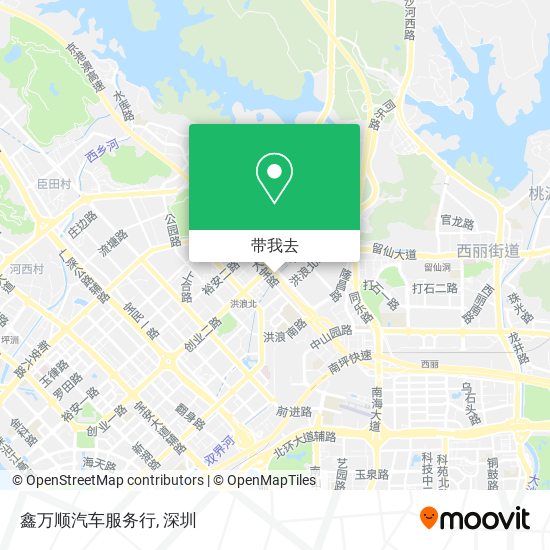 鑫万顺汽车服务行地图