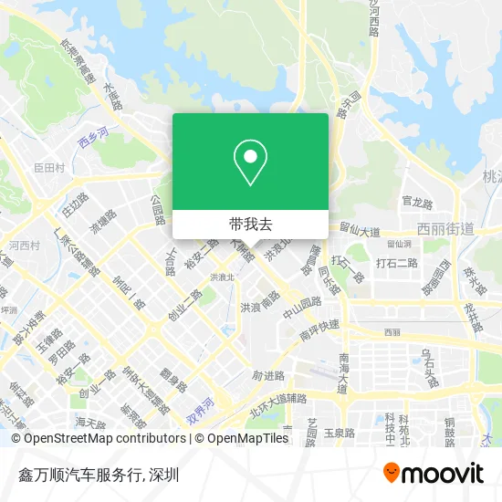 鑫万顺汽车服务行地图