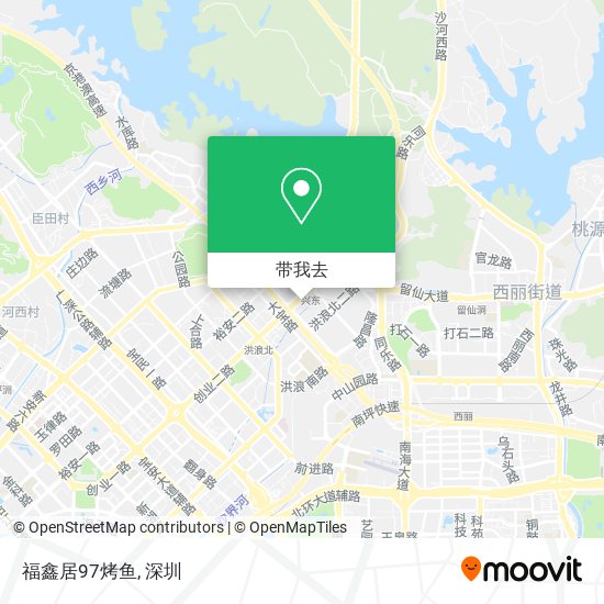 福鑫居97烤鱼地图
