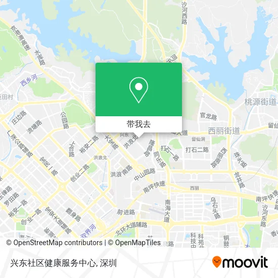 兴东社区健康服务中心地图