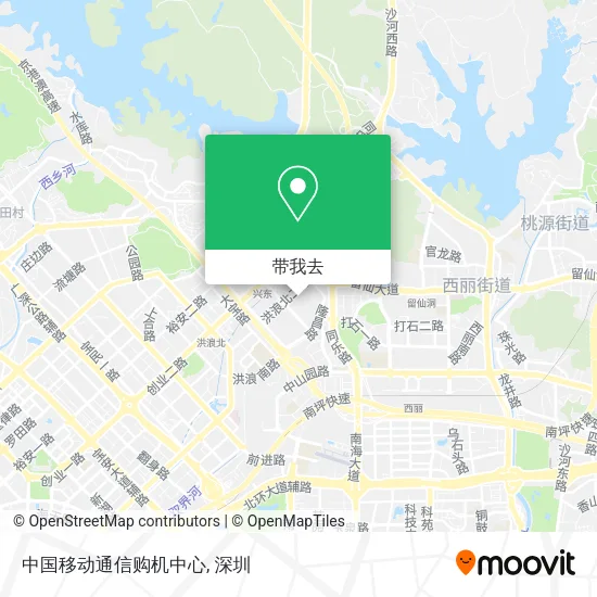 中国移动通信购机中心地图