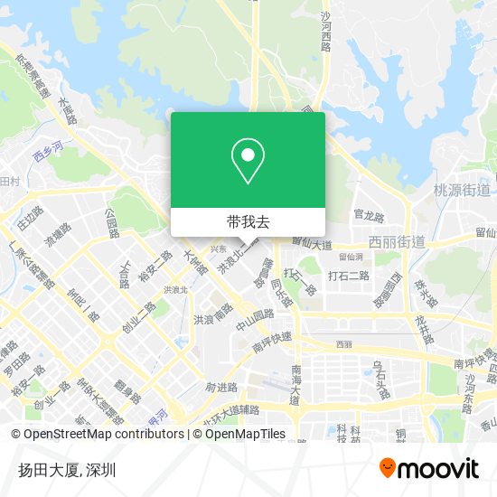 扬田大厦地图