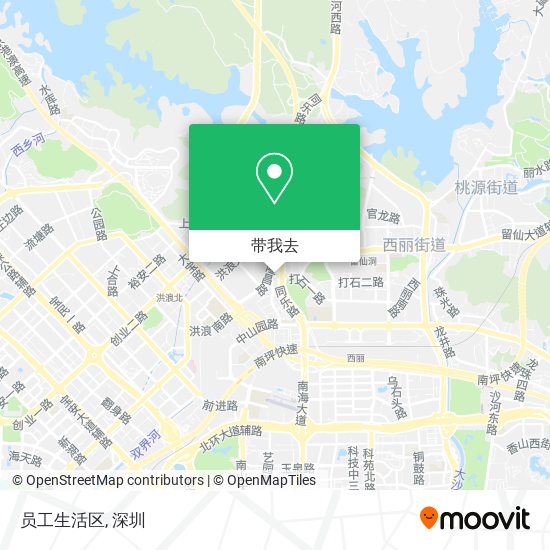 员工生活区地图