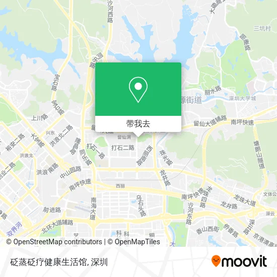 砭蒸砭疗健康生活馆地图