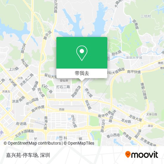 嘉兴苑-停车场地图