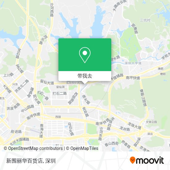 新围丽华百货店地图