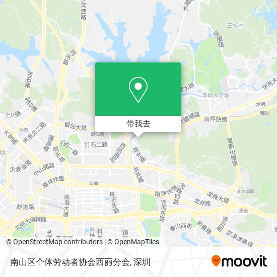 南山区个体劳动者协会西丽分会地图