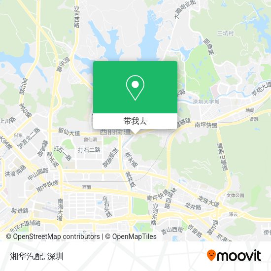 湘华汽配地图