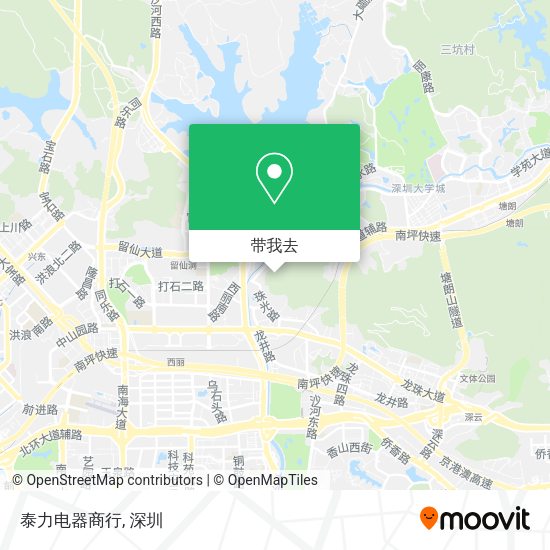 泰力电器商行地图