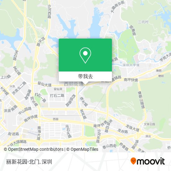 丽新花园-北门地图