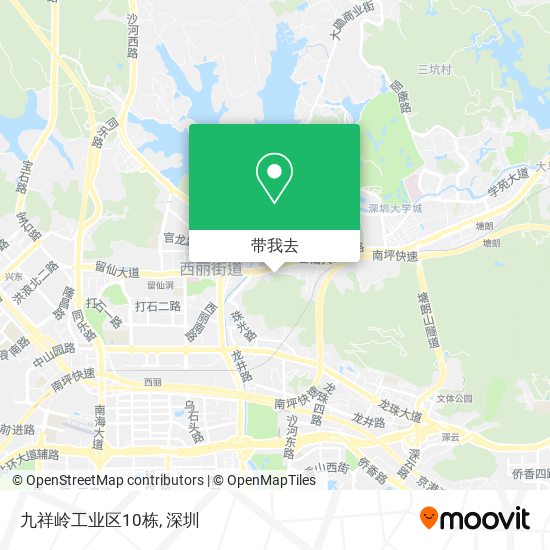 九祥岭工业区10栋地图