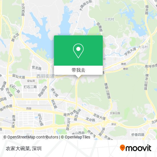 农家大碗菜地图