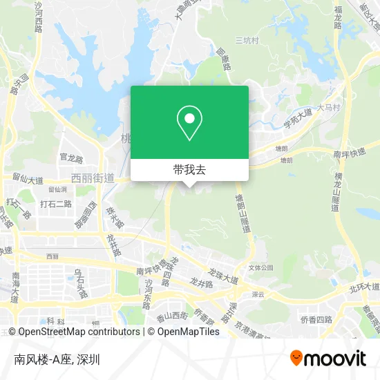 南风楼-A座地图