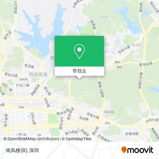 南风楼(B)地图