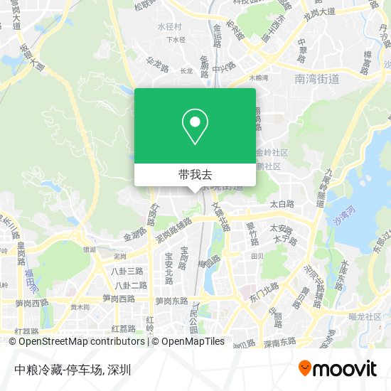 中粮冷藏-停车场地图