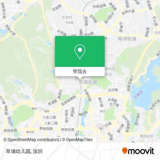 草埔幼儿园地图