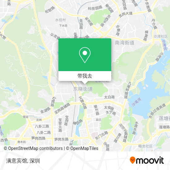 满意宾馆地图