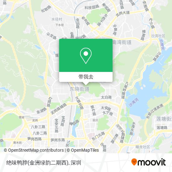 绝味鸭脖(金洲绿韵二期西)地图