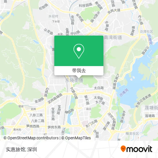 实惠旅馆地图