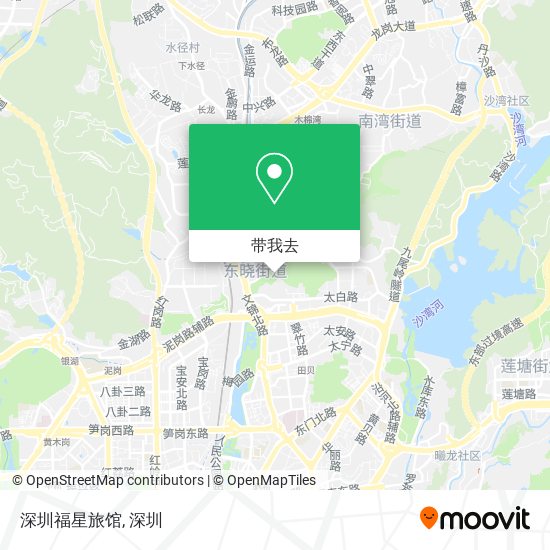 深圳福星旅馆地图