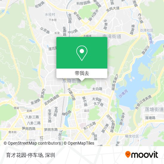 育才花园-停车场地图