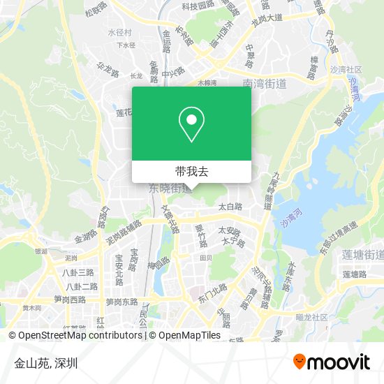 金山苑地图