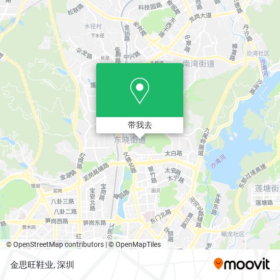 金思旺鞋业地图