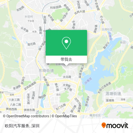 欧阳汽车服务地图