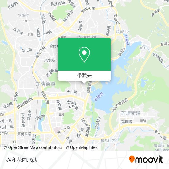 泰和花园地图